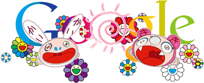 Primer día de verano. Doodle de Takashi Murakami, 2011.