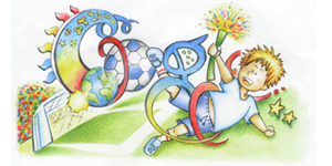 Doodle 4 Google 'Me gusta el futbol' - Julia Egido Martínez
