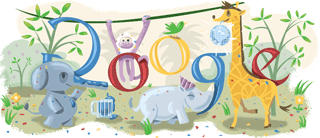 Google nos desea un Feliz Año 2009