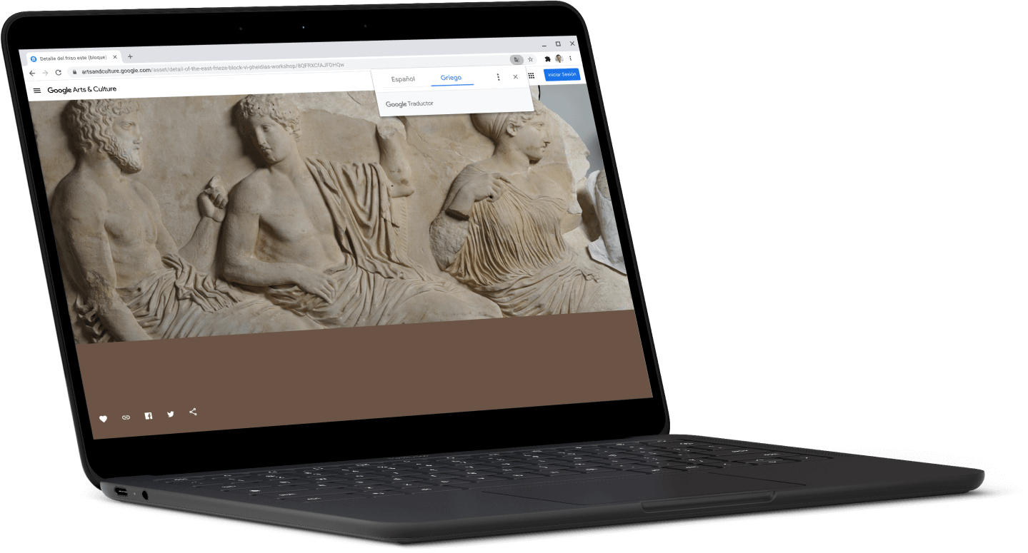 Portátil Pixelbook Go.