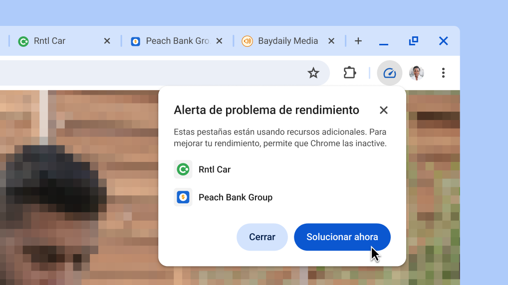 Mejora el rendimiento de tu navegador con un clic