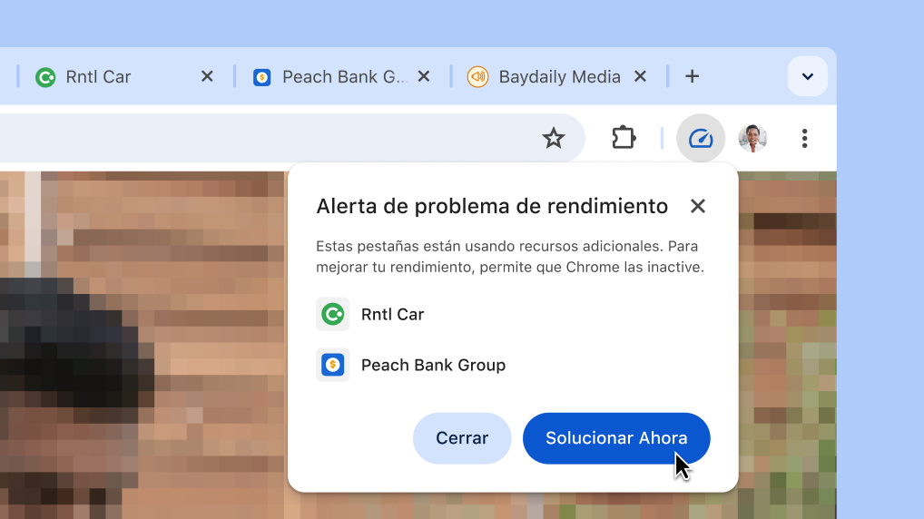 Mejora el rendimiento de tu navegador con un clic