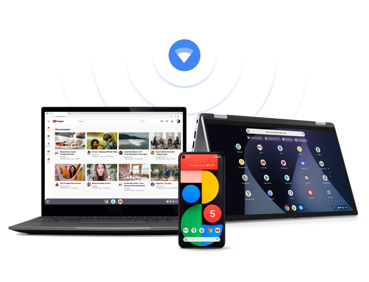 Conéctate más rápido con Sincronización Wi‑Fi