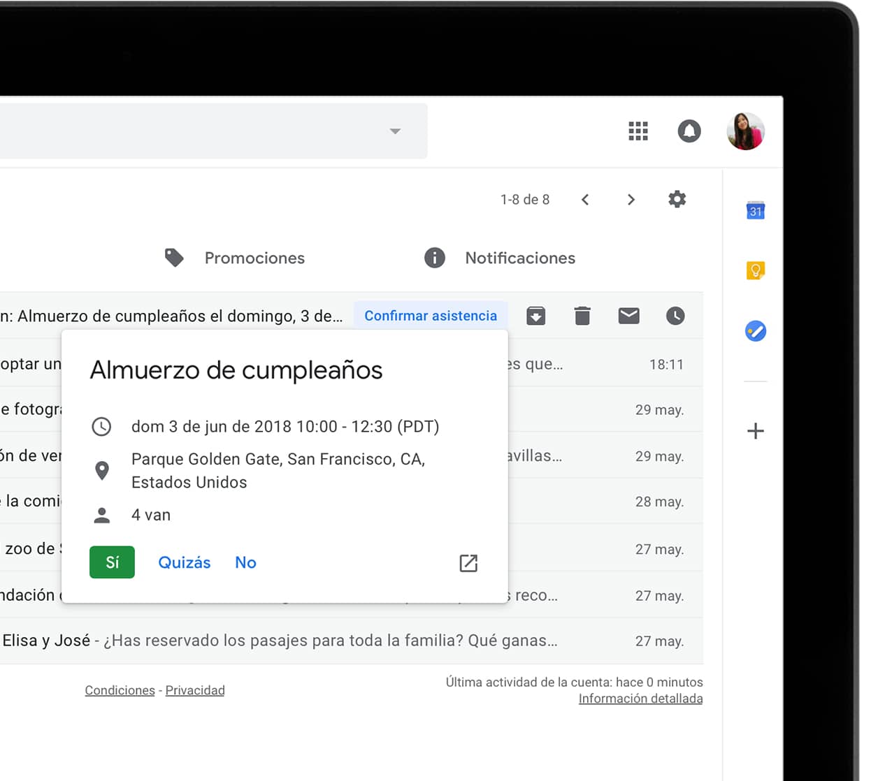 Haz todo tipo de cosas sin moverte de la bandeja de entrada