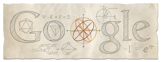 306º aniversario del nacimiento de Leonhard Euler