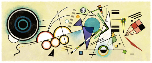 148º aniversario del nacimiento de Wassily Kandinsky