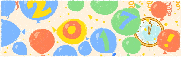 ¡Google te sea un feliz Año Nuevo!