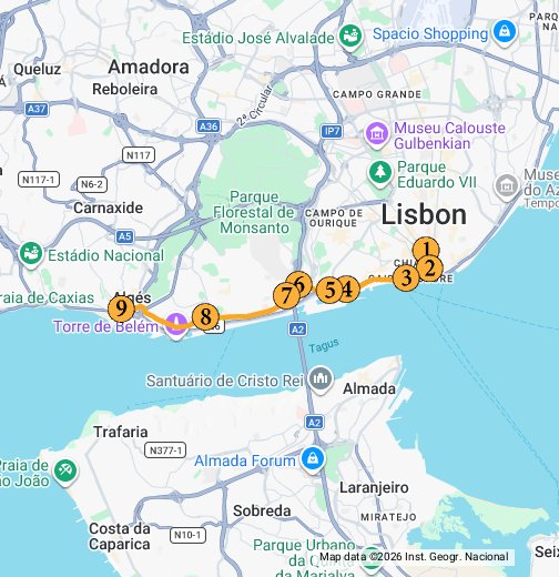 E15 Lisboa - Google My Maps